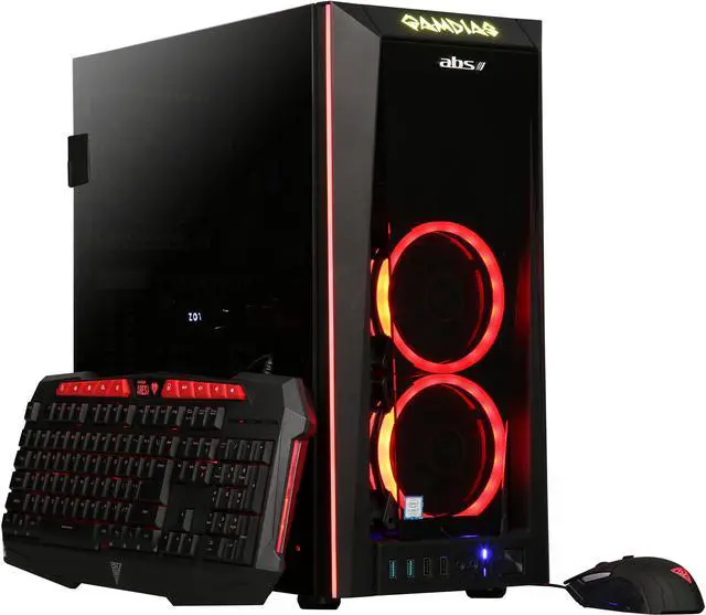 Alt view image 2 of 13 - ABS Fort Gaming Desktop PC NVIDIA GeForce GTX 1070 Ti 8 GB Intel Core i7-8700 (3.20 GHz) 6-Core 16 GB DDR4 240 GB SSD 1 TB HDD Windows 10 Home 64-Bit ALI249
