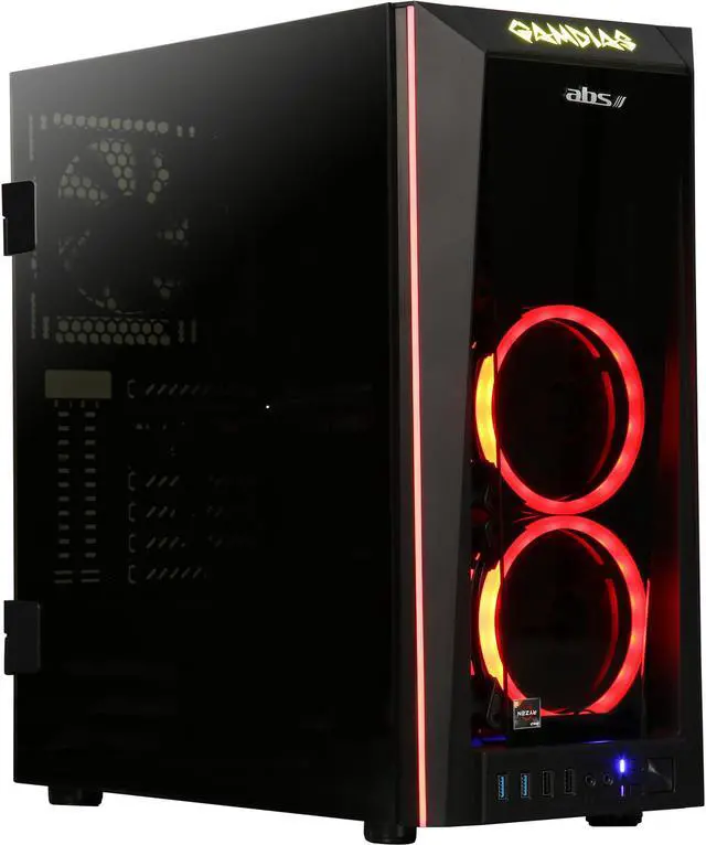 Alt view image 3 of 13 - ABS Fort Gaming Desktop PC NVIDIA GeForce GTX 1070 Ti 8 GB Intel Core i7-8700 (3.20 GHz) 6-Core 16 GB DDR4 240 GB SSD 1 TB HDD Windows 10 Home 64-Bit ALI249