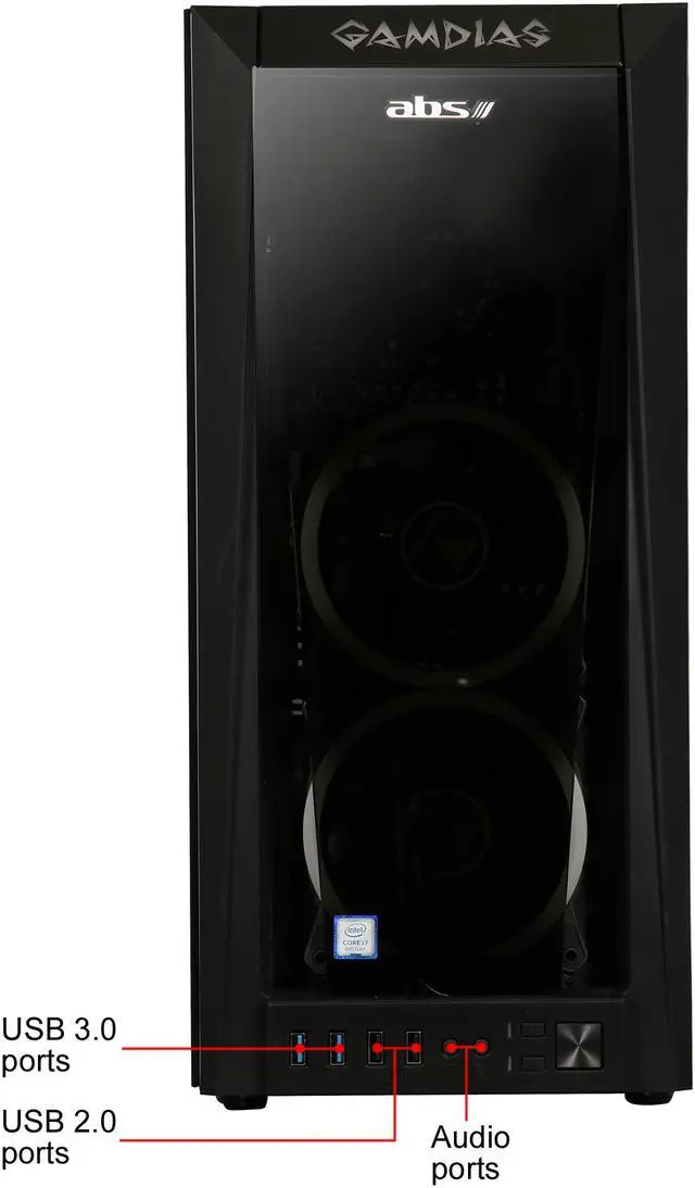 Alt view image 6 of 13 - ABS Fort Gaming Desktop PC NVIDIA GeForce GTX 1070 Ti 8 GB Intel Core i7-8700 (3.20 GHz) 6-Core 16 GB DDR4 240 GB SSD 1 TB HDD Windows 10 Home 64-Bit ALI249