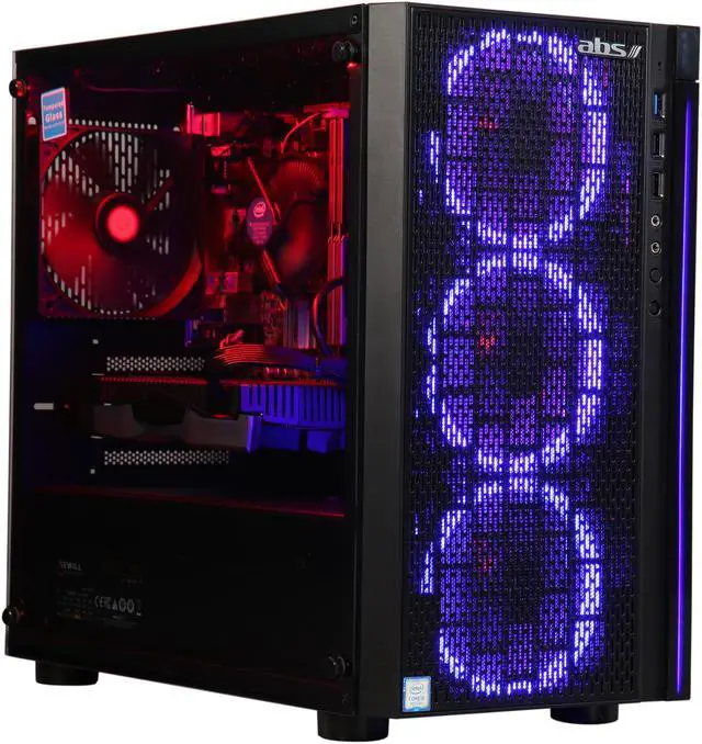 Alt view image 3 of 12 - ABS Rogue - Intel i5-9400F - GeForce RTX 2060 - 8GB DDR4 - 240GB SSD - 1TB HDD - Gaming Desktop PC