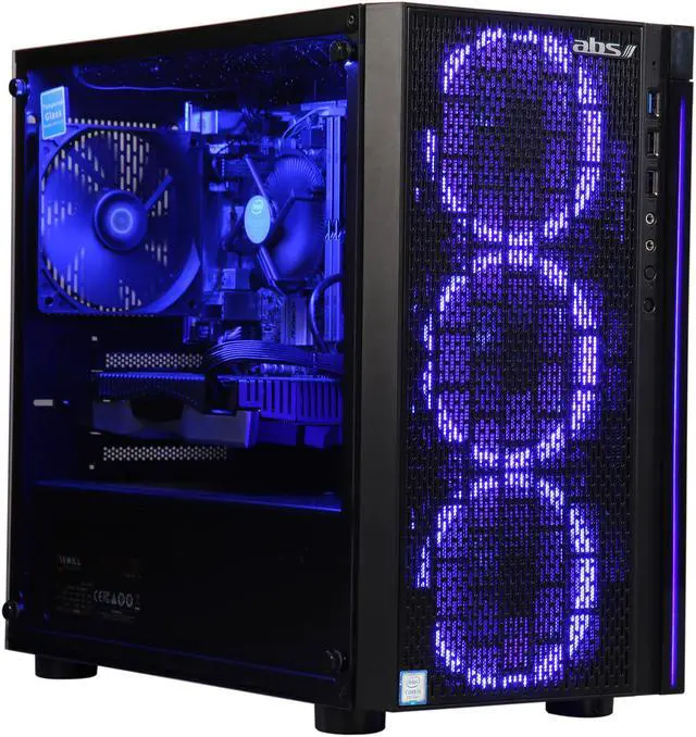 Alt view image 5 of 12 - ABS Rogue - Intel i5-9400F - GeForce RTX 2060 - 8GB DDR4 - 240GB SSD - 1TB HDD - Gaming Desktop PC