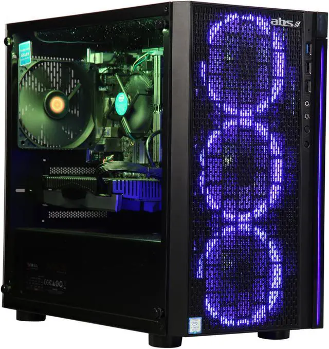 Alt view image 6 of 12 - ABS Rogue - Intel i5-9400F - GeForce RTX 2060 - 8GB DDR4 - 240GB SSD - 1TB HDD - Gaming Desktop PC