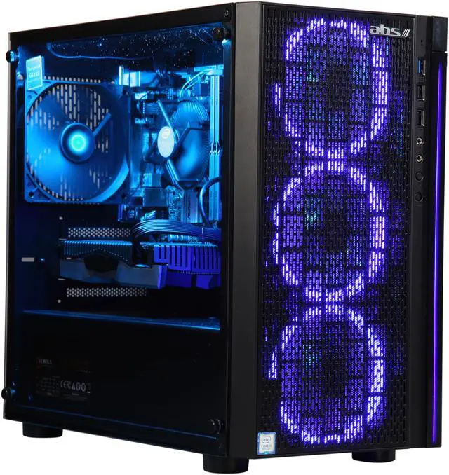 Alt view image 7 of 12 - ABS Rogue - Intel i5-9400F - GeForce RTX 2060 - 8GB DDR4 - 240GB SSD - 1TB HDD - Gaming Desktop PC