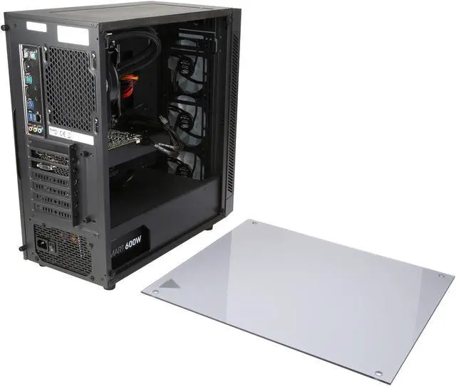 Alt view image 13 of 14 - ABS Mage H - Intel i7-9700K - GeForce RTX 2080 - 16GB DDR4 - 240GB SSD - 1TB HDD - Liquid Cooling - Gaming Desktop PC