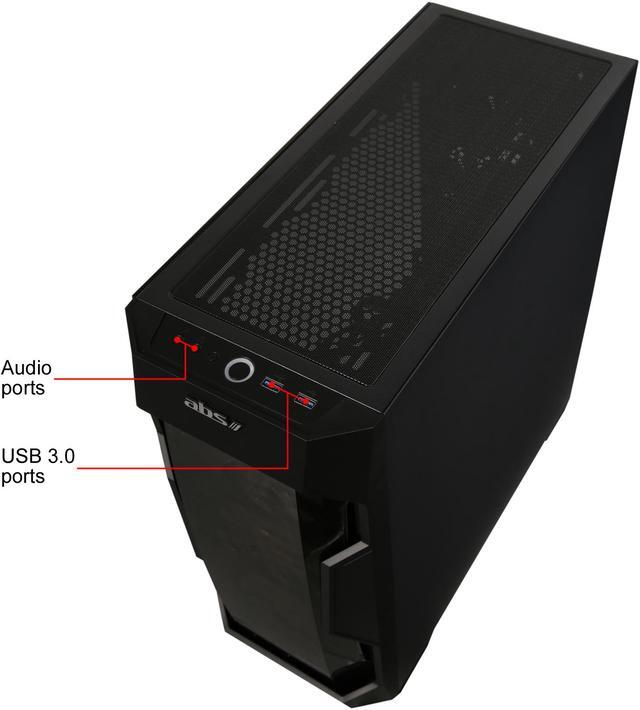 Alt view image 14 of 15 - ABS Fleet - Intel i7-8700 - GeForce GTX 1660 Ti - 16GB DDR4 - 240GB SSD - 1TB HDD - Gaming Desktop PC