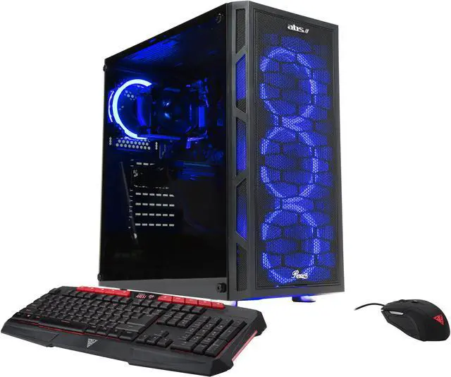 Alt view image 3 of 10 - ABS Mage E - Ryzen 5 2600 - GeForce GTX 1660 Ti - 16GB DDR4 - 512GB SSD - Gaming Desktop PC