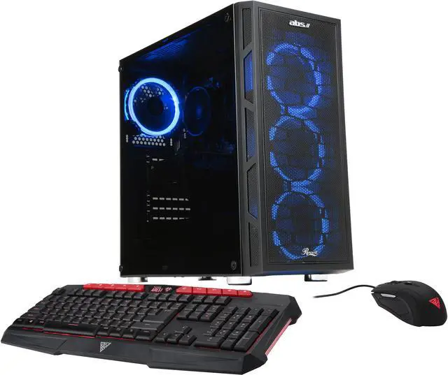 Alt view image 2 of 8 - ABS Mage E - Ryzen 5 3600 - GeForce GTX 1660 - 16GB DDR4 - 1TB SSD - Gaming Desktop PC