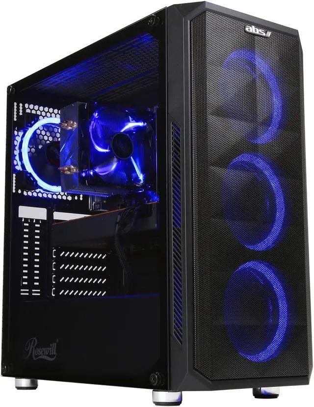 Alt view image 4 of 12 - ABS Mage M - Ryzen 7 3700X - Radeon RX 5700 - 16GB DDR4 3000MHz - 1TB SSD - Gaming Desktop PC