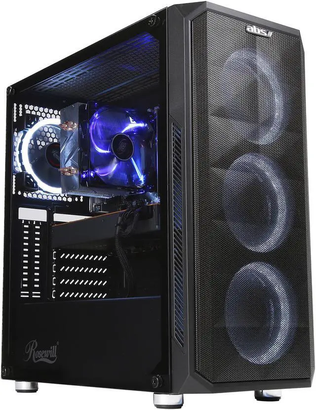 Alt view image 6 of 12 - ABS Mage M - Ryzen 7 3700X - Radeon RX 5700 - 16GB DDR4 3000MHz - 1TB SSD - Gaming Desktop PC