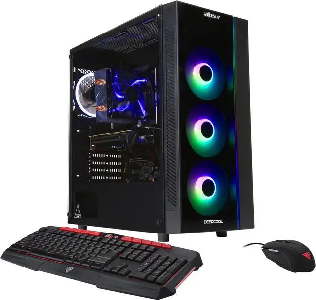 Alt view image 2 of 12 - ABS Mage H - Ryzen 7 3700X - GeForce RTX 2080 Ti - 16GB DDR4 3200MHz - 1TB SSD - Gaming Desktop PC