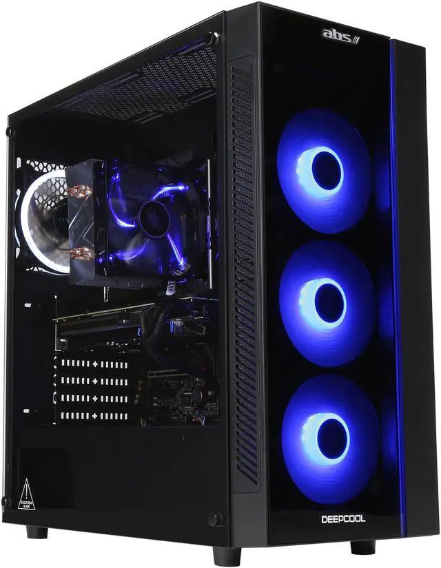 Alt view image 4 of 12 - ABS Mage H - Ryzen 7 3700X - GeForce RTX 2080 Ti - 16GB DDR4 3200MHz - 1TB SSD - Gaming Desktop PC
