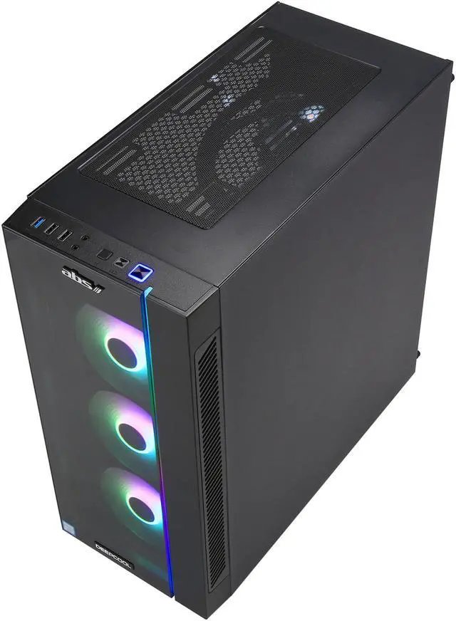Alt view image 11 of 12 - ABS Mage H - Ryzen 7 3700X - GeForce RTX 2080 Ti - 16GB DDR4 3200MHz - 1TB SSD - Gaming Desktop PC