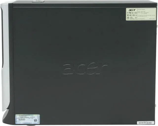 Alt view image 5 of 17 - Acer Desktop PC T650 AST650-U-C3601 2.80GHz 512MB DDR2 160GB HDD ATI Radeon Integrated Graphics Windows XP Home