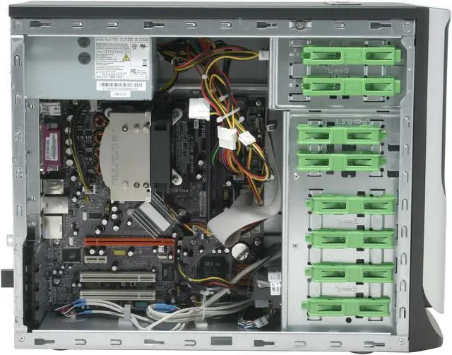 Alt view image 13 of 17 - Acer Desktop PC T650 AST650-U-C3601 2.80GHz 512MB DDR2 160GB HDD ATI Radeon Integrated Graphics Windows XP Home