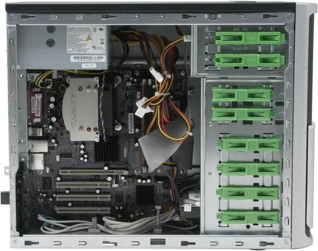 Alt view image 7 of 14 - Acer Desktop PC Power FG APFG-U-P5161 Intel Pentium 4 516 512MB DDR2 80GB HDD Intel GMA 900 Windows XP Professional