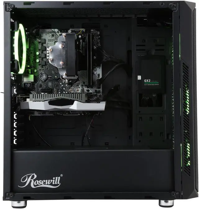 Alt view image 8 of 10 - ABS Mage M - Ryzen 5 3600 - Radeon RX 5700 XT - 16GB DDR4 3000MHz - 512GB SSD - Gaming Desktop PC