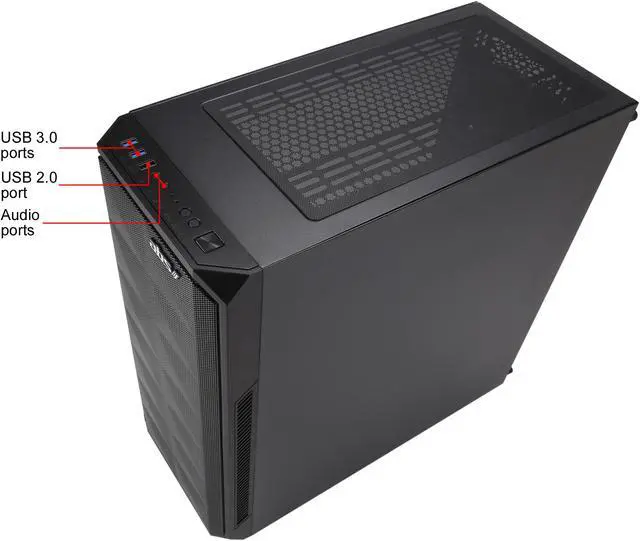 Alt view image 9 of 10 - ABS Mage M - Ryzen 5 3600 - Radeon RX 5700 XT - 16GB DDR4 3000MHz - 512GB SSD - Gaming Desktop PC