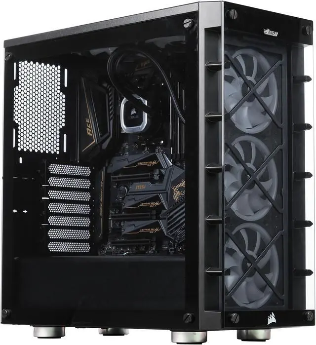 Main image of ABS Forge - Ryzen 7 3800X - Corsair RGB Liquid Cooler (240mm) - MSI MEG X570 ACE Gaming - Corsair iCUE 465X Case - DIY Barebone Gaming Desktop System