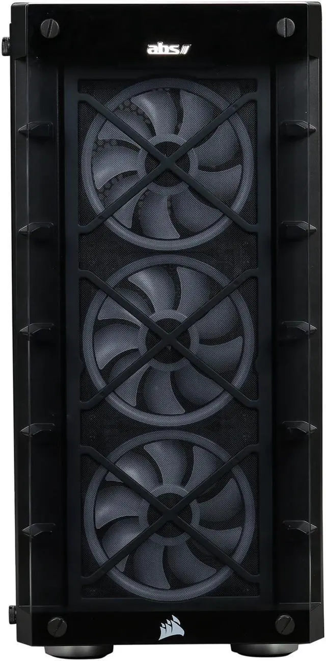 Alt view image 2 of 10 - ABS Forge - Ryzen 7 3800X - Corsair RGB Liquid Cooler (240mm) - MSI MEG X570 ACE Gaming - Corsair iCUE 465X Case - DIY Barebone Gaming Desktop System