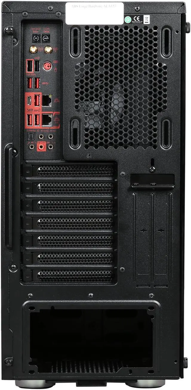 Alt view image 9 of 10 - ABS Forge - Ryzen 7 3800X - Corsair RGB Liquid Cooler (240mm) - MSI MEG X570 ACE Gaming - Corsair iCUE 465X Case - DIY Barebone Gaming Desktop System