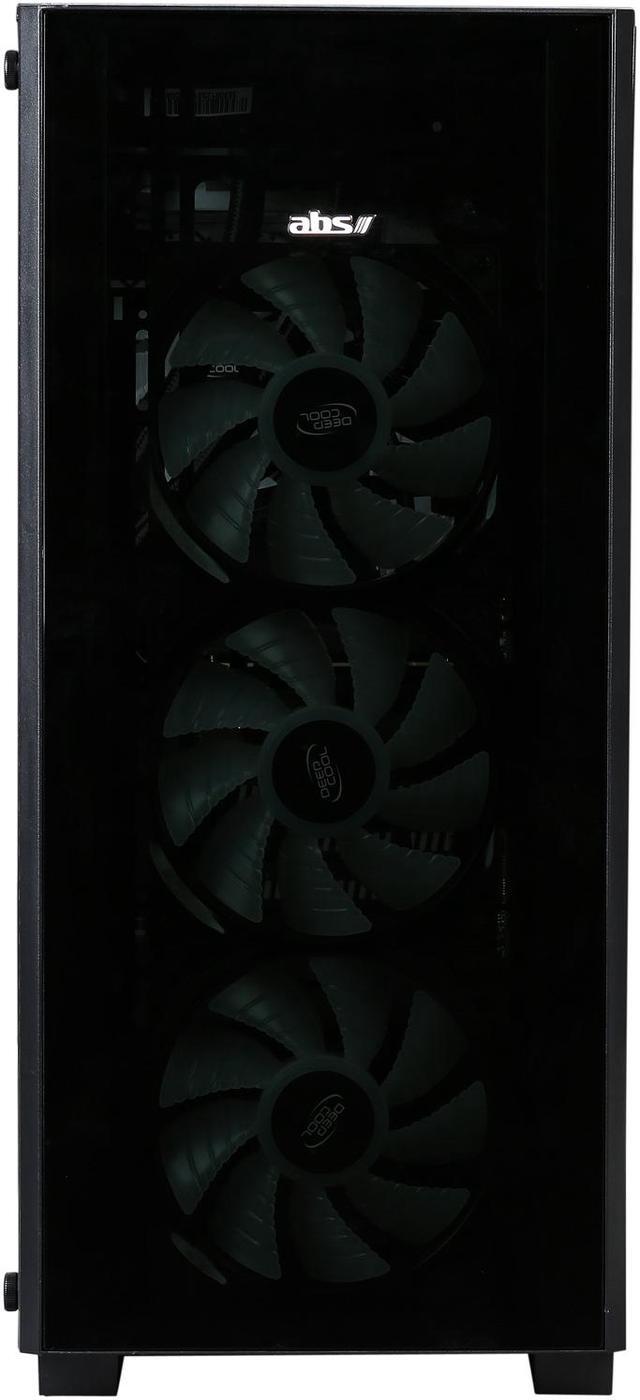 Alt view image 7 of 15 - ABS Mage H - Ryzen 9 3900X - GeForce RTX 2080 Ti - 16GB DDR4 - 1TB SSD - Liquid Cooling (240mm) - Gaming Desktop PC