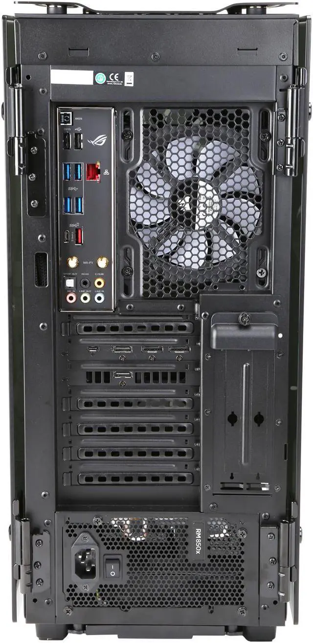 Alt view image 16 of 20 - ABS Obsidian - Intel i9-9900K - Asus ROG Strix GeForce RTX 2080 Ti 11GB GDDR6 - Liquid Cooling (240mm) - 32GB 3200MHz DDR4 - 2TB NVMe SSD - Gaming Desktop PC - Black