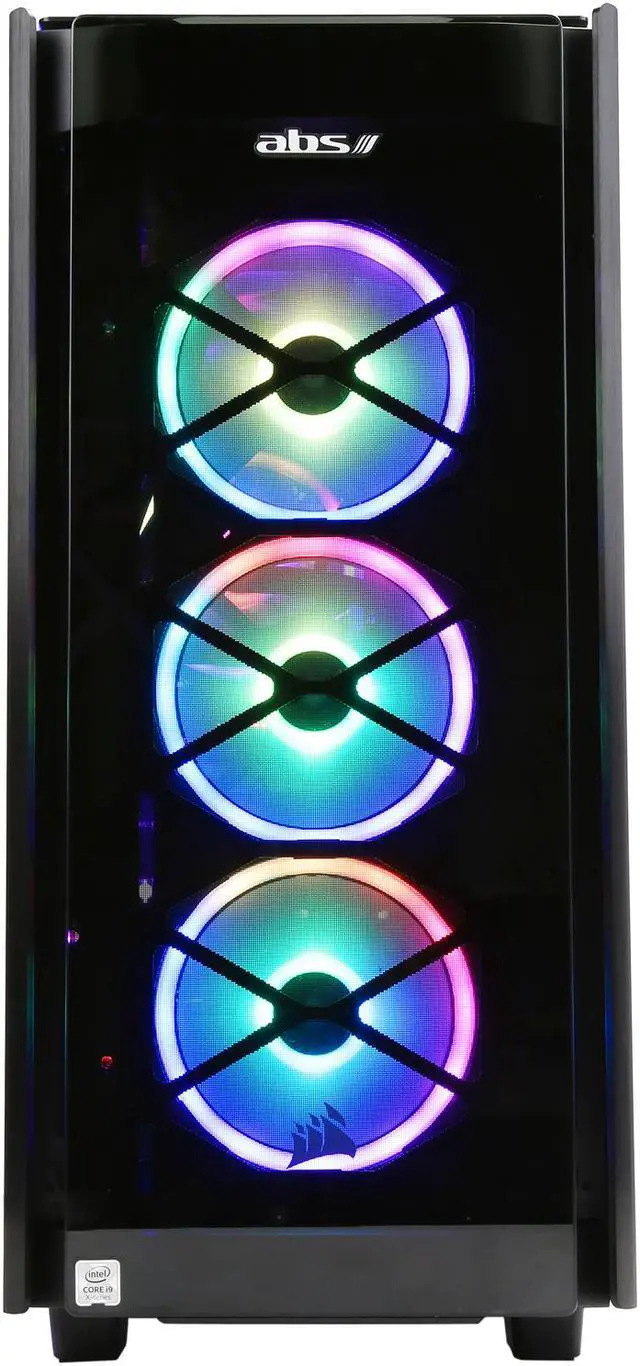 Alt view image 8 of 20 - ABS Obsidian - Intel i9-9900K - Asus ROG Strix GeForce RTX 2080 Ti 11GB GDDR6 - Liquid Cooling (240mm) - 32GB 3200MHz DDR4 - 2TB NVMe SSD - Gaming Desktop PC - Black