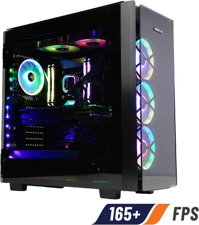 Alt view image 2 of 20 - ABS Obsidian - Intel i9-9900K - Asus ROG Strix GeForce RTX 2080 Ti 11GB GDDR6 - Liquid Cooling (240mm) - 32GB 3200MHz DDR4 - 2TB NVMe SSD - Gaming Desktop PC - Black