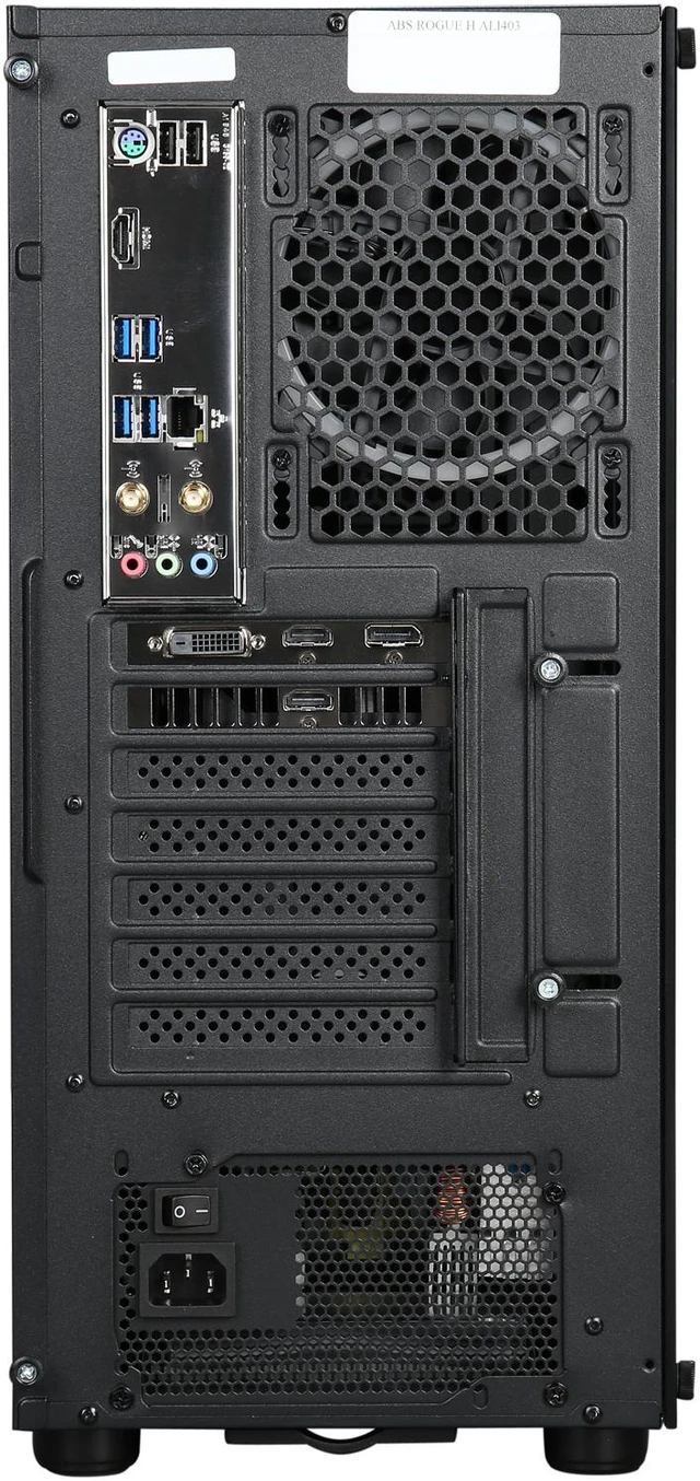 Alt view image 9 of 20 - ABS Rogue H - Intel i5 9600K - GeForce RTX 2070 Super - 16GB DDR4 - 512GB SSD - Gaming Desktop PC