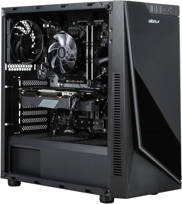 Alt view image 19 of 20 - ABS Rogue H - Intel i5 9600K - GeForce RTX 2070 Super - 16GB DDR4 - 512GB SSD - Gaming Desktop PC