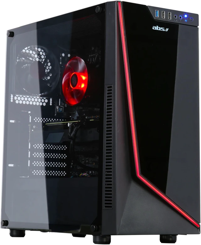 Alt view image 5 of 20 - ABS Rogue H - Intel i5 9600K - GeForce RTX 2070 Super - 16GB DDR4 - 512GB SSD - Gaming Desktop PC