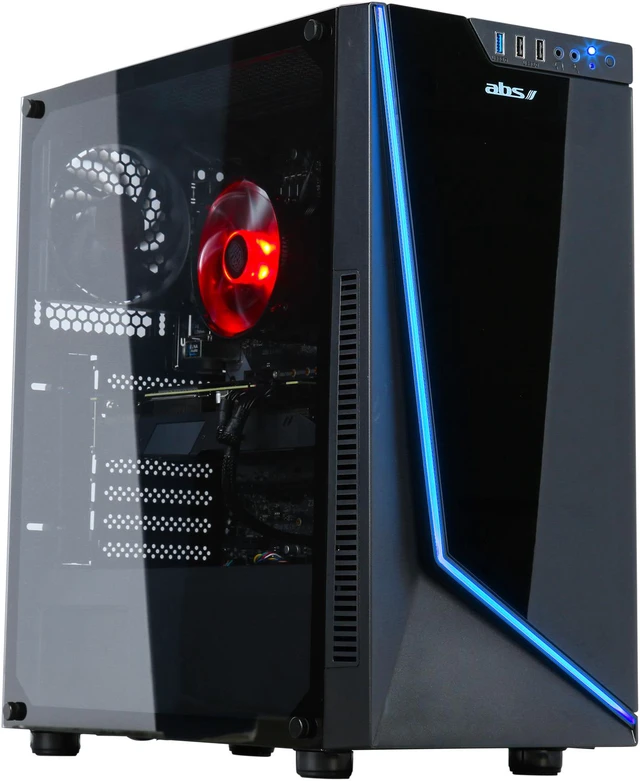 Alt view image 11 of 20 - ABS Rogue H - Intel i5 9600K - GeForce RTX 2070 Super - 16GB DDR4 - 512GB SSD - Gaming Desktop PC
