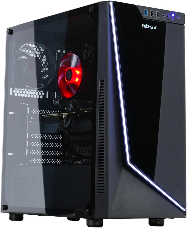 Alt view image 13 of 20 - ABS Rogue H - Intel i5 9600K - GeForce RTX 2070 Super - 16GB DDR4 - 512GB SSD - Gaming Desktop PC