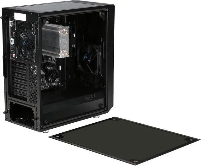 Alt view image 5 of 10 - ABS Forge - Ryzen 7 3800X - Cooler Master Hyper 212 EVO - MSI X570-A Pro Gaming - Fractal Design Meshify C Case - DIY Barebone Gaming Desktop System