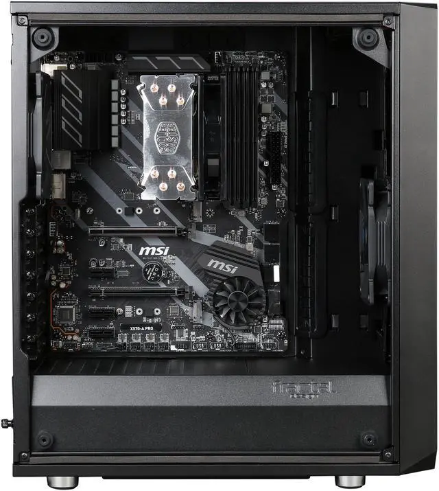 Alt view image 6 of 10 - ABS Forge - Ryzen 7 3800X - Cooler Master Hyper 212 EVO - MSI X570-A Pro Gaming - Fractal Design Meshify C Case - DIY Barebone Gaming Desktop System