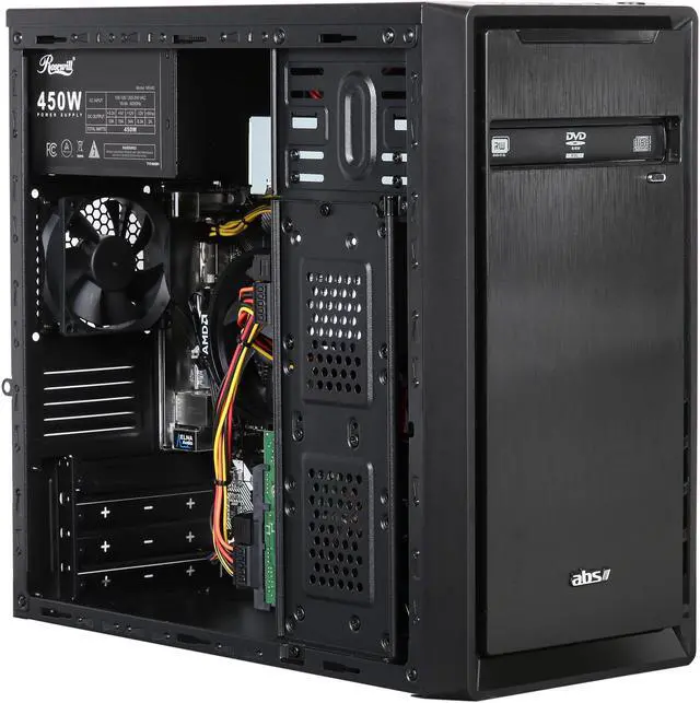 Alt view image 5 of 7 - ABS PC - Intel Core i5-8400 - Intel UHD 630 - 8GB RAM - 240GB SSD - 1TB HDD - Windows 10 Pro