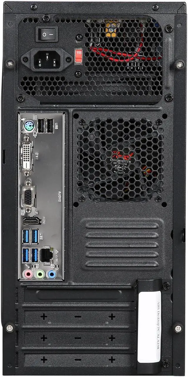 Alt view image 7 of 7 - ABS PC - Intel Core i5-8400 - Intel UHD 630 - 8GB RAM - 240GB SSD - 1TB HDD - Windows 10 Pro