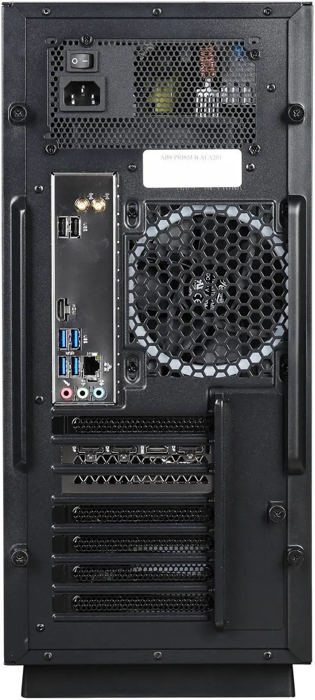 Alt view image 5 of 5 - ABS Prism B - Ryzen 5 3600 - GeForce RTX 2060 Super - 16GB DDR4 - 512GB SSD - Gaming Desktop PC