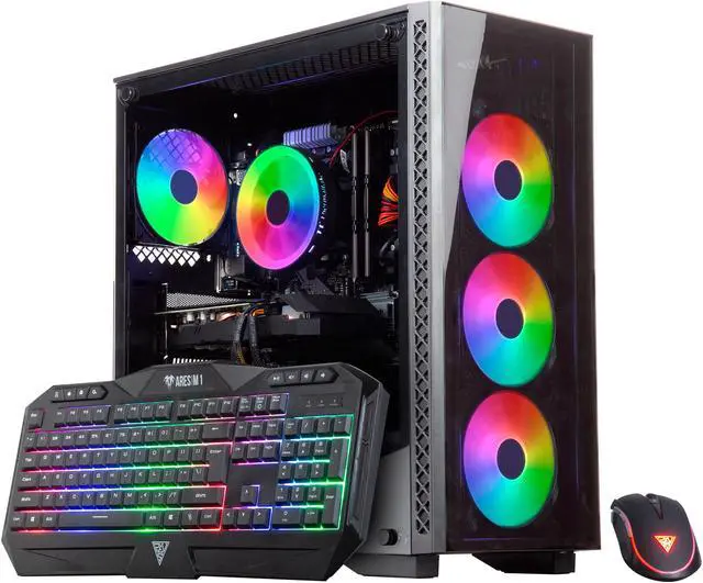 Alt view image 2 of 5 - ABS Gladiator Gaming PC - Ryzen 5 3600 - GeForce RTX 2070 Super - 16GB DDR4 - 512GB SSD