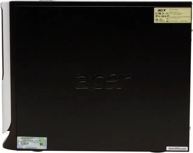 Alt view image 7 of 19 - Acer Desktop PC Aspire AST160-U-A3400 3400+ 512MB DDR 200GB HDD NVIDIA GeForce 6100 Windows XP Home