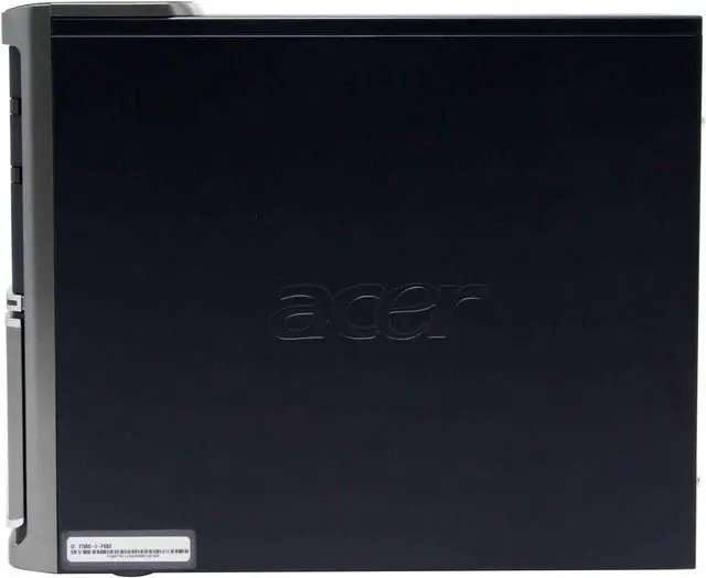 Alt view image 7 of 16 - Acer Desktop PC Veriton 6800 VT6800-U-P6302 Intel Pentium 4 631 512MB DDR2 80GB HDD Intel GMA 950 Windows XP Professional
