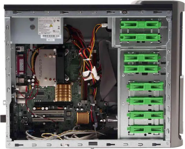 Alt view image 8 of 16 - Acer Desktop PC Veriton 6800 VT6800-U-P6302 Intel Pentium 4 631 512MB DDR2 80GB HDD Intel GMA 950 Windows XP Professional