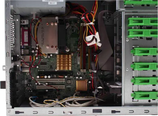 Alt view image 12 of 16 - Acer Desktop PC Veriton 6800 VT6800-U-P6302 Intel Pentium 4 631 512MB DDR2 80GB HDD Intel GMA 950 Windows XP Professional
