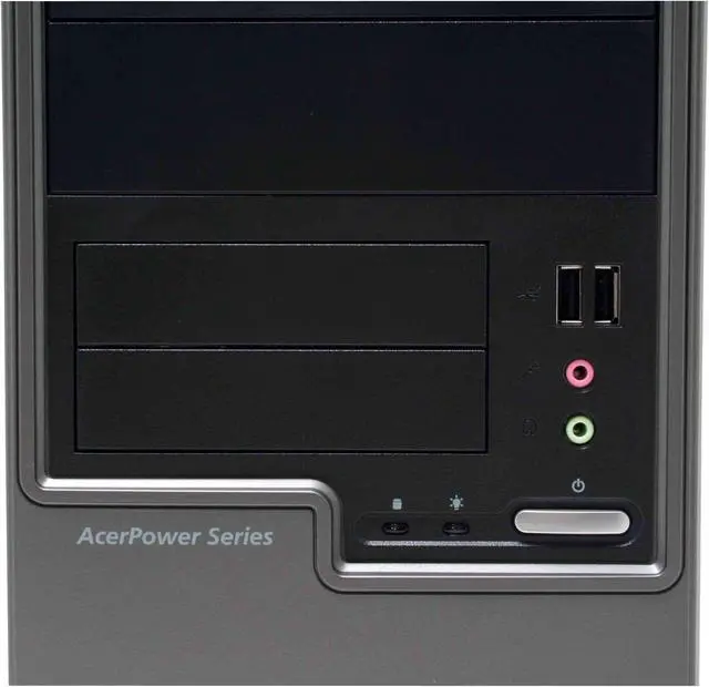 Alt view image 5 of 17 - Acer Desktop PC Power APS285-U-P5170 2.93GHz 512MB DDR 80GB HDD Windows XP Professional