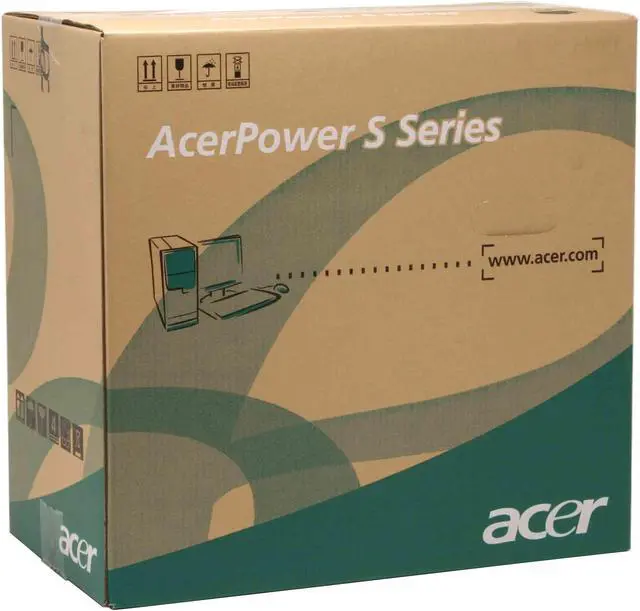Alt view image 17 of 17 - Acer Desktop PC Power APS285-U-P5170 2.93GHz 512MB DDR 80GB HDD Windows XP Professional