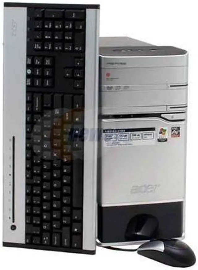 Main image of Acer Desktop PC ASE360-U-A3503 3500+(2.20 GHz) 512MB DDR 200GB HDD Windows XP Media Center