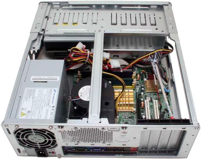 Alt view image 7 of 15 - Acer Desktop PC Veriton VT5800-U-P6302 Intel Pentium 4 631 512MB DDR2 80GB HDD Intel GMA 950 Windows XP Professional