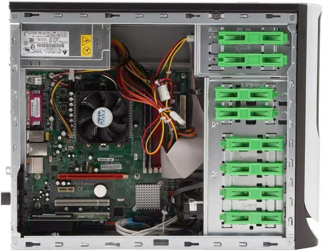 Alt view image 8 of 18 - Acer Desktop PC Aspire AST180-EA381M 3800+ (2.00 GHz) 1GB DDR2 250GB HDD NVIDIA GeForce 6100 Windows XP Media Center