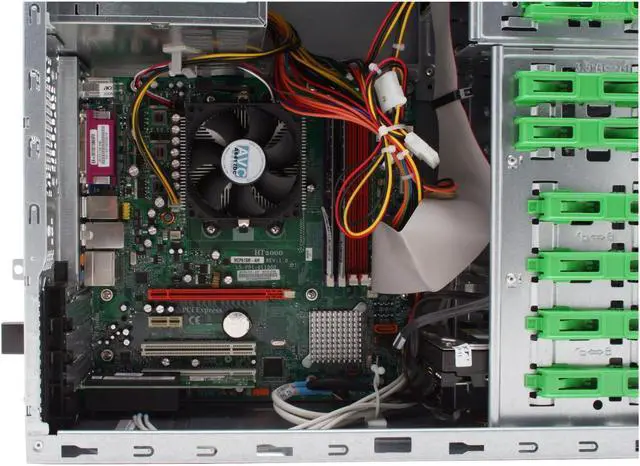 Alt view image 9 of 18 - Acer Desktop PC Aspire AST180-EA381M 3800+ (2.00 GHz) 1GB DDR2 250GB HDD NVIDIA GeForce 6100 Windows XP Media Center