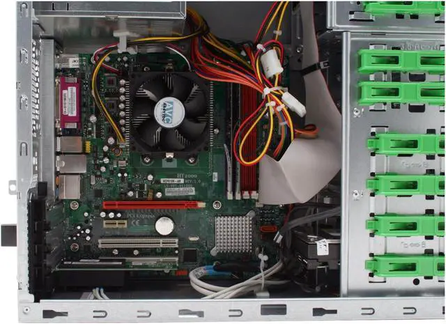 Alt view image 10 of 18 - Acer Desktop PC Aspire AST180-EA381M 3800+ (2.00 GHz) 1GB DDR2 250GB HDD NVIDIA GeForce 6100 Windows XP Media Center